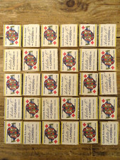 Lot 30 minis jeux de piquet 32 cartes  pub chicorée Bleu Argent  Arlatte Cambray