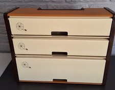 Dévidoir vintage papier Alu , Plastique et essuie tout  Années 70 .