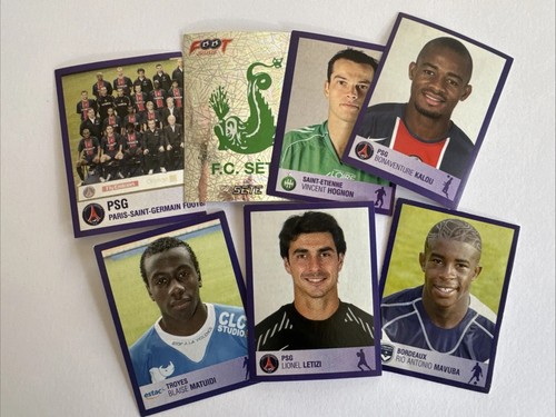 Lot stickers panini foot - panini,