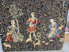 Tapisserie canevas en laine à