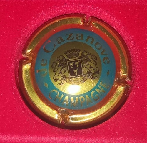 Capsule plaque muselet de - plaque,
