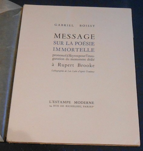 Message sur poésie - la,