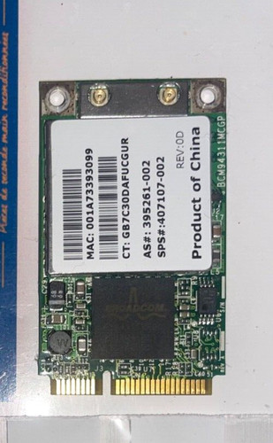 Carte wifi broadcom - wifi,