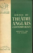 SCENES DU THEATRE ANGLAIS CONTEMPORAIN [Broché] RICHARD P,-M,