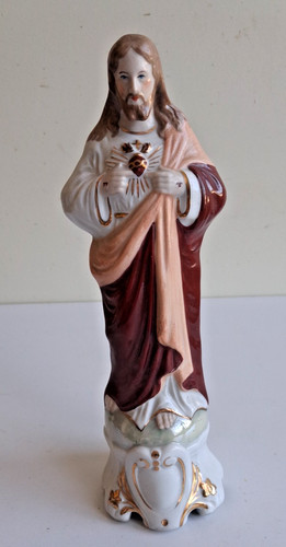 Statuette porcelaine vieux - statuette,