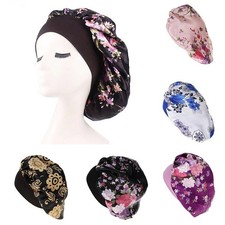 Bonnet de nuit en satin pour