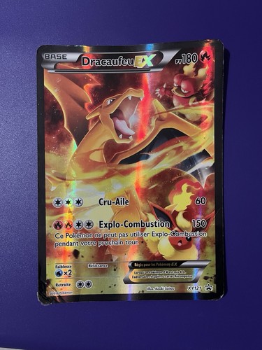 Carte pokémon dracaufeu - carte, ex