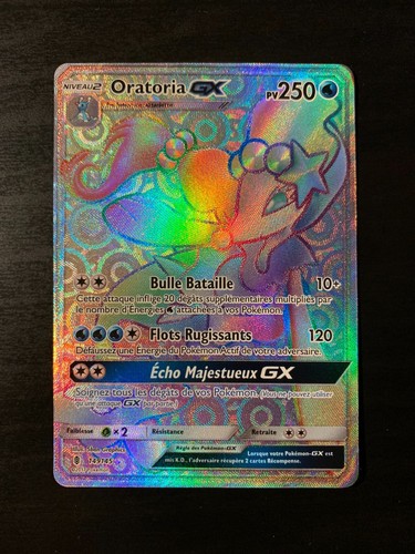 Carte pokémon oratoria - carte,