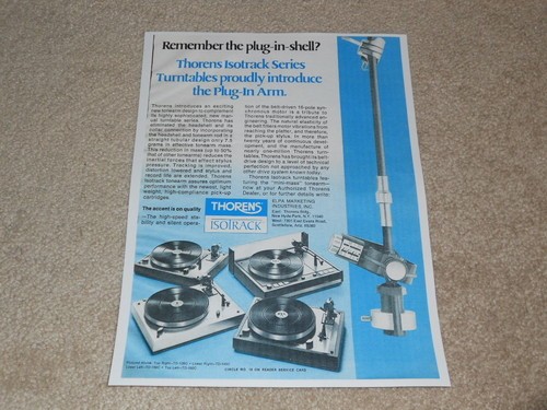 Thorens turntable 1975 - turntable,