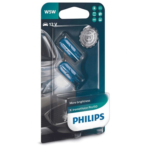 Ampoules philips t10 treme - t10, x-treme