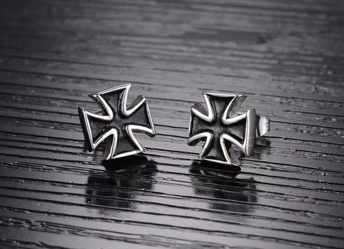 Boucles oreilles croix - boucles,