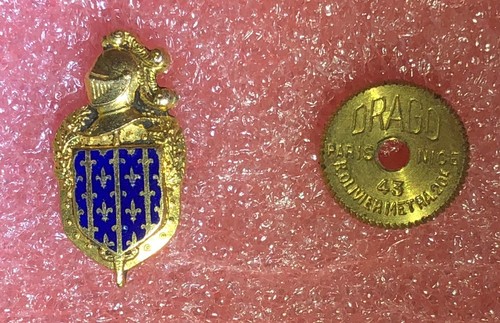 B01 gendarmerie boutonniere - b01,