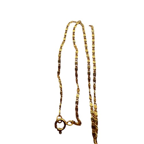 Bijoux fine chaine - chaine, plaque