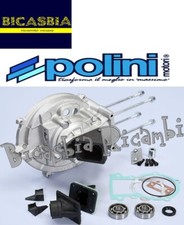 19075 - Carter Moteur Lamellaire Polini For Race Pour Piaggio 50 Ciao Si