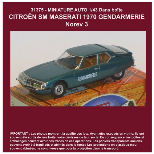 0621 miniature citroen sm - 1,