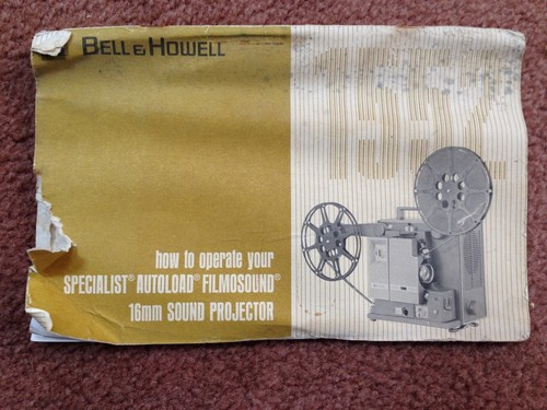 Bell and howell 16mm - bell, sound