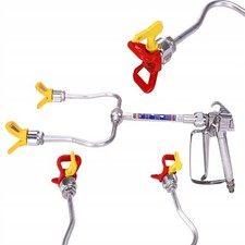 TwinSpray SteelPro 7/8 Airless double lance en acier inoxydable pour pulvéris...