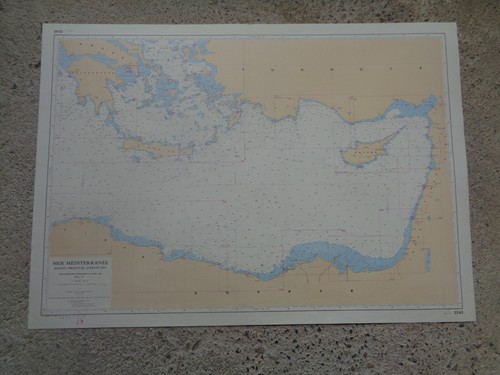 Carte marine mer - carte,