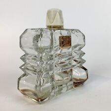 ANCIEN FLACON PARFUM CRISTAL DE LESOURD ART DECO ANTIQUE PERFUME
