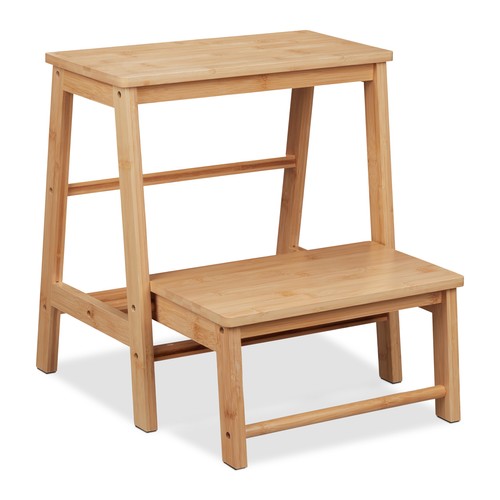 Tabouret marchepied bambou - tabouret, en