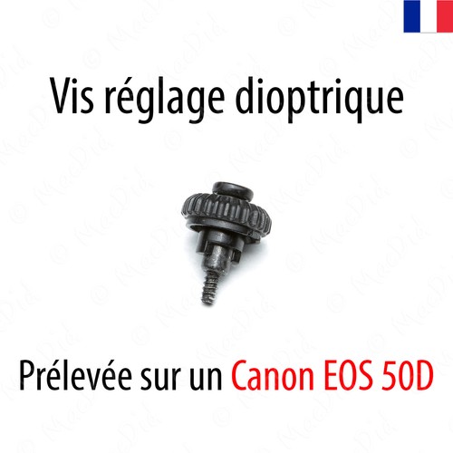 Vis réglage dioptrique canon - réglage,