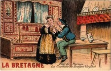 CPA La Bretagne - Soir de