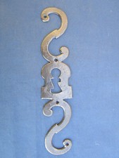 Entrée serrure porte fer