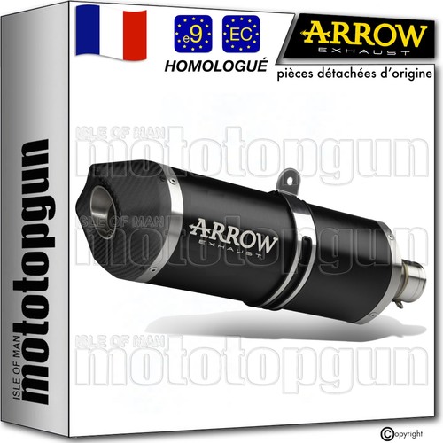 Arrow pot echappement approuve - arrow,