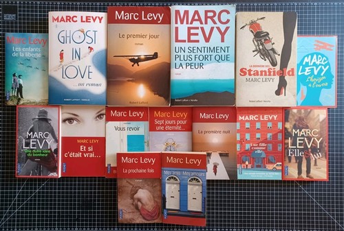 Lot livres marc levy - 15,