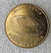 MEDAILLE SOUVENIR MONNAIE PARIS : STADE DE FRANCE SAINT-DENIS 1998 COUPE MONDE