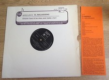 French LP Antonio CANO El malagueno guitare gitane spanish flamenco EXC+