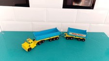 DEFAUT camion matchbox super kings K-16 dodge tractor truck jaune bleu