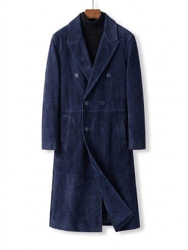 Zafy leather trench coat - leather, trench-coat
