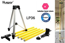 HUEPAR LP36  tige canne pied trepied telescopique  3,70m pour niveau laser