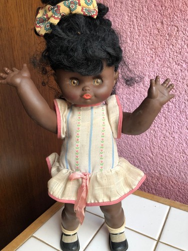 Poupèe clodrey noire - poupèe,