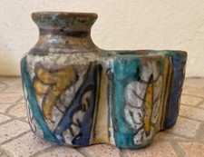 Maroc Fès encrier à 4 godets