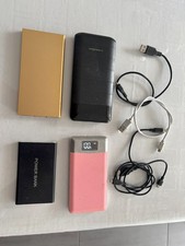 Lot de 4 batteries externe powerbank pour téléphone portable