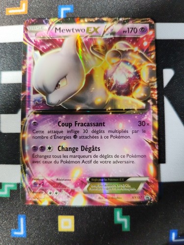 Carte pokémon mewtwo xy107 - carte,