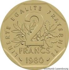 TT0243 Rarissime 2 Francs
