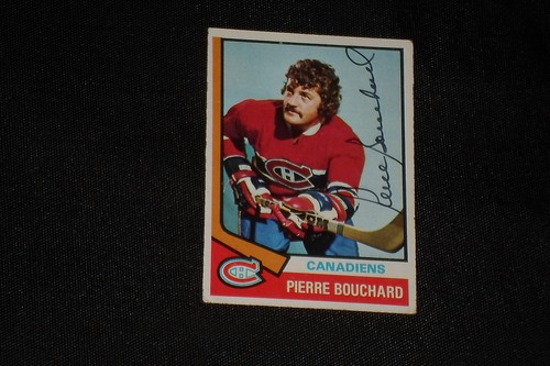 Pierre bouchard 1974 - 1974-75, topps