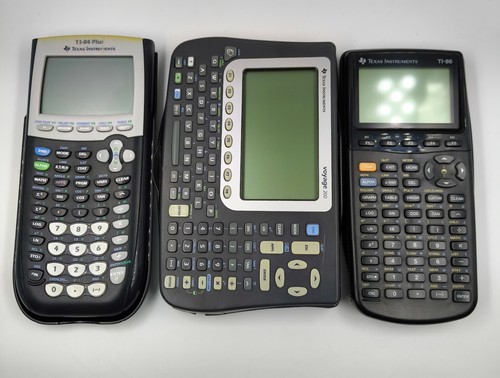 Lot calculatrices ti - calculatrices,