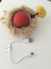 Balle chat interactive usb avec peluche