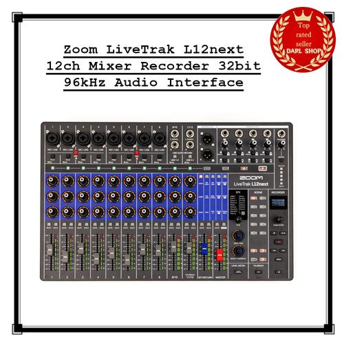 Zoom livetrak l12next 12ch - livetrak,