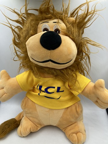 Peluche lion mascotte - lion, lcl