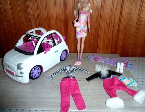 Barbie fiat 500 - sa,