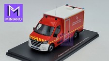 RENAULT MASTER POMPIER 2019 WAS VSAV SDIS DU NORD REF. 0141 ALERTE 1/43ème