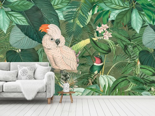 Papier peint amis la - 3d,