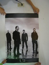 U2 Affiche Noir et Blanc Bande
