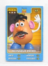 Carte Auchan - Héros Disney Pixar - Toy Story - N°68 - Monsieur Patate