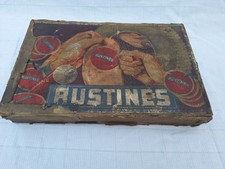 Rare Grande boite Cartonné rustines Velos Cycles Old Byke 